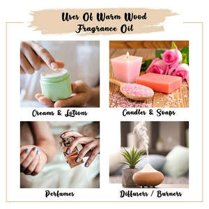 Huile parfumée Warm Woods pour parfumer les soins de la peau, les vêtements et l'ambiance intérieure - Product Image 3