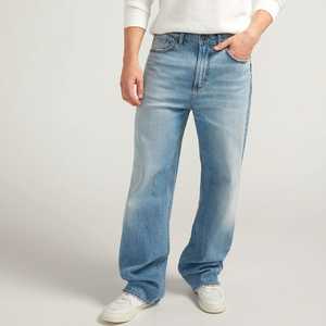 Fabricant de pantalons en jean pour hommes amples et personnalisés, jeans vintage délavés surdimensionnés, streetwear de haute qualité, jeans amples en denim - Product Image 4
