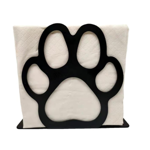 Porte-serviettes en métal de conception moderne et exigeante Porte-serviettes de table décoratif en métal pour table de mariage - Product Image 5