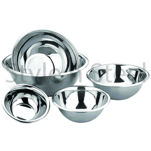 Cuenco de mezcla para cocina casera y restaurante, herramienta de fabricación en la India, bajo precio, fabricado en acero inoxidable 2022 - Product Image 6