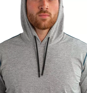 Sudadera con capucha de diseño de alta calidad para hombre, con logo personalizado, de algodón suave, con prensa de calor e impresión - Product Image 6