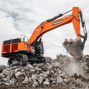 Compre excavadoras sobre orugas Doosan al por mayor Entrega rápida En stock Mejor precio Precio barato disponible para la venta - Product Image 1