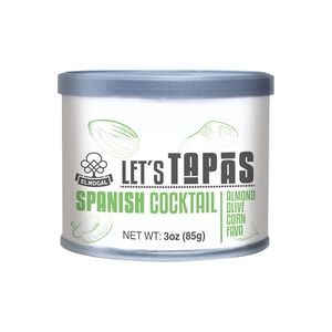 Cóctel español de nueces LET'S TAPAS-Exquisita mezcla de nueces que mejora tus momentos de bocadillos-Ideal para gustos refinados - Product Image 1