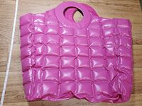 Sac banane gonflable en PVC tendance pour femme, vert, 20 cm, pour usage extérieur
