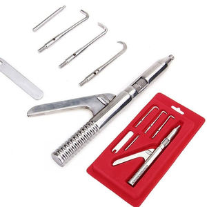 Forceps à diaphragme dentaire en acier inoxydable, perforateur Ivory, instrument dentaire professionnel fabriqué par Pissco Pakistan - Product Image 2