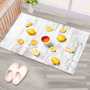 Tapis imprimé : design moderne, idéal pour la cuisine ou la chambre, tapis fin non tissé - Product Image 5