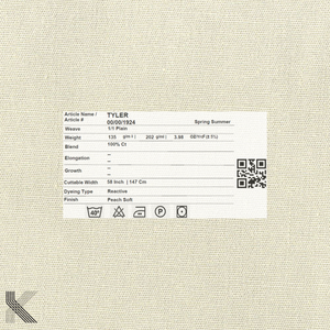 ผ้าฝ้าย 100% เนื้อผ้าเบา นุ่ม ย้อมเส้นด้าย ทนต่อการดึงฉีกขาด ระบายอากาศ กันลม ซึมซับความชื้น 135 GSM - Product Image 5