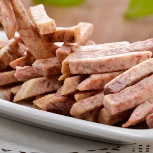 Bandes de taro séchées croquantes sans sucre saveur naturelle croustilles de taro savoureuses collations aux légumes sains vente directe d'usine - Product Image 4