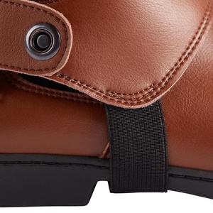 Fabricant de produits d'équitation sur mesure Demi-chaps d'équitation en cuir synthétique pour hommes - Product Image 3