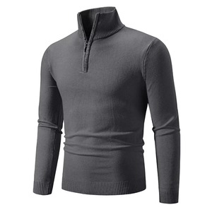 Premium Sportswear Half Zip Top Men Breathable Polyester Spandex Stretch Fabric Quick Dry OEM & ODM Custom Design Factory Supply - Product Image 3