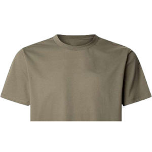 Nouveau T-shirt en molleton écologique respirant anti-rides à manches courtes et col rond pour femme, personnalisé, style streetwear, couleur marron - Product Image 4