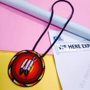 สร้อยคอลูกปัดหลากสีสันทำมือ ดีไซน์นกประดับพู่ห้อย สไตล์ชนเผ่า โบฮีเมียน สำหรับผู้หญิงใส่ไปงานปาร์ตี้ - Product Image 4