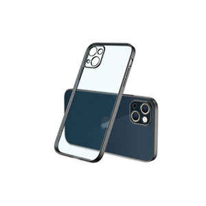 Coque en silicone Netzy SAFA Matte Gbox pour iPhone 13 Mini 14 Plus 13 Pro Max et 7 Plus Compatible avec le matériau TPU noir souple - Product Image 1
