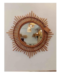 Fantaisie Antique Européenne Rotin Miroir Mur Beauté Pas Cher Pour Dressing De Gros 99 Or Données Viet Nam - Product Image 1