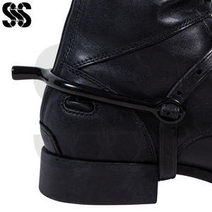 Éperons d'équitation en acier inoxydable de haute qualité fabriqués au Pakistan - Équipement d'entraînement durable résistant à la corrosion - Personnalisable - Product Image 2