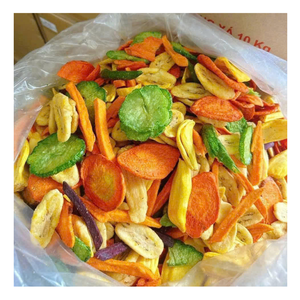 ผักและผลไม้หลากหลายชนิดแบบสดผสมสีสันสดใสอาหารว่างอาหารว่างผักและผลไม้เขตร้อนแสนอร่อย - Product Image 4