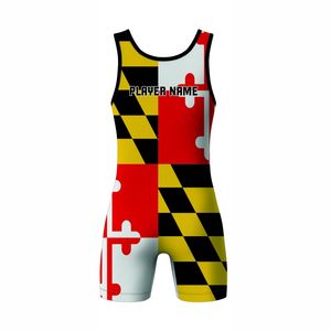 Más vendidos Diseño de logotipo en relieve Camiseta de lucha libre Uniforme de lucha para adultos Nuevo diseño Singlets Uniforme de lucha libre - Product Image 6