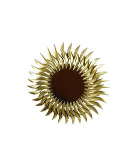 กระจกติดผนังทรงไม่สมมาตร ดีไซน์หรูหรา ทำจากทองเหลือง สไตล์โมเดิร์น เหมาะสำหรับตกแต่งห้องนอน ห้องน้ำ และบ้าน พร้อมกรอบโลหะ - Product Image 3