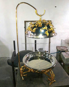 Wholesale Used <b>Food</b> Stainless Steel Gold Plated Luxury Chaffing Dishes for <b>Buffet</b> <b>Food</b> <b>Warmer</b> Chaffing Dish Best Quality - Product Image 5
