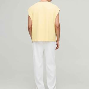 Vente en Gros Sans Manches Débardeurs pour Hommes Meilleure Qualité Vêtements de Fitness pour Musculation Débardeur d'Entraînement - Product Image 3