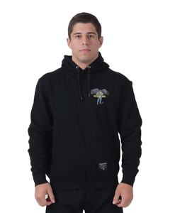 Sudaderas con capucha de algodón grueso de invierno Sudadera unisex de gran tamaño con bordado 3D Logotipo personalizado de talla grande Hecho en Pakistán - Product Image 4