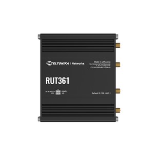เราเตอร์อุตสาหกรรม 4G LTE รุ่น Teltonika RUT361, Cat 6 LTE, WiFi 4, 2x RJ45 100Mb/s, IP30 - Product Image 3