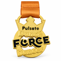 Médaille d'honneur en métal vierge personnalisée, base de médaille de récompense moulée sous pression, médailles d'événement personnalisées, personnalisation de médailles en émail 3D