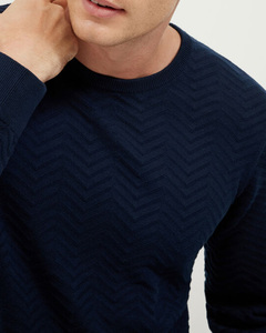 เสื้อสเวตเชิ้ตถักนิตติ้งทรงทันสมัย ระบายอากาศได้ดี สวมใส่สบาย สำหรับผู้ชาย คุณภาพดีเยี่ยม เหมาะสำหรับฤดูหนาว สไตล์สตรีทแวร์ - Product Image 2