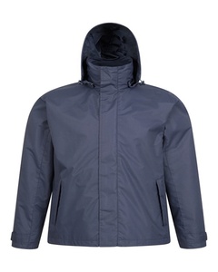 Chaqueta cortavientos de invierno personalizada de talla grande para hombre con forro polar interior Nuevo diseño Estilo de moda - Product Image 5
