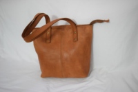 Sac fourre-tout vintage pour femme en cuir véritable Moroccanoul, toutes saisons, fabriqué au Maroc, modèle 768