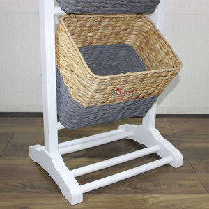 Artex Dong Thap Factory Porte-revues en jacinthe d'eau fait à la main Organisateur de stockage écologique Vietnam - Product Image 3