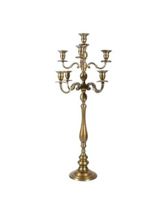 5-Arm Metal Candle Holder Luxury Handmade <b>Candelabra</b> for Home, Wedding, and Event Decor | Stylish Centerpiece for Any Space - Product Image 2
