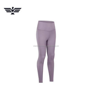 Meilleurs ensembles de leggings de yoga pour femmes de haute qualité, taille haute, taille élastique, respirant, spandex/nylon extensible, couleurs personnalisées, fitness - Product Image 6