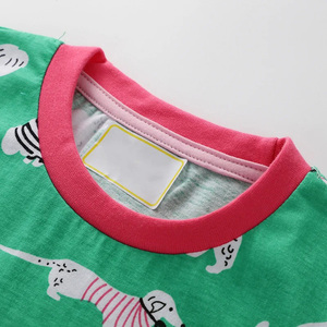 ชุดเดรสลำลองแขนสั้นขนาดเล็กสำหรับเด็กผู้หญิงทารกใหม่สำหรับฤดูใบไม้ผลิฤดูใบไม้ร่วงฤดูร้อน - Product Image 5