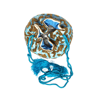 High Quality Luxury Heavy Embroidered Potli <b>Bags</b> for Women Wedding Favor Evening Clutches Wrist <b>Bags</b> for Return <b>Gift</b> at Low Cost - Product Image 3