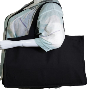 Bolsa de algodón orgánico de moda con logotipo personalizado Asa superior Ecológico Reutilizable Playa al aire libre Compras Cierre de cordón - Product Image 1