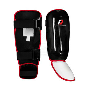 Top Selling 2026 Leather Boxing MMA Latest Shin Guards High Quality Shin In <b>Step</b> With Custom Logo - Product Image 5