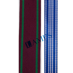 High Quality Ceremony Use Uniform Ribbon & <b>Braids</b> with Water Mylar Material Quality Products <b>Accessories</b> Medal Ribbon - Product Image 5