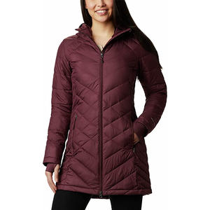 Veste d'hiver matelassée légère et décontractée pour femme, en duvet noir avec capuche, coupe ajustée, veste matelassée thermique pour femme - Product Image 1