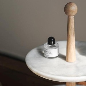 Soporte para Pastel de Mármol de 2 Niveles, Ecológico, Hecho a Mano, con Mango de Madera, Diseño Moderno, Organizador para Decoración del Hogar, Restaurante o Tocador - Product Image 5