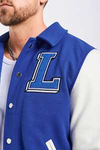 Hot Design Custom Logo Royal Blue <b>Varsity</b> <b>Jacket</b> For <b>Men</b> Letterman College <b>Bomber</b> <b>Jacket</b> Baseball Winter <b>Varsity</b> <b>Jacket</b> For <b>Men</b> - Product Image 5
