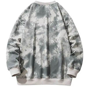 Sudadera de cuello redondo de algodón orgánico de alta calidad logotipo personalizado forro polar de gran tamaño para invierno sudadera personalizable - Product Image 2