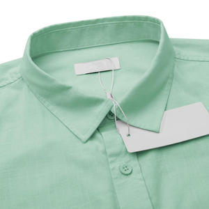 Camisas informales de manga corta con botones para hombre que se ofrecen con bordado de marca y personalización de tallas para pedidos al por mayor - Product Image 3