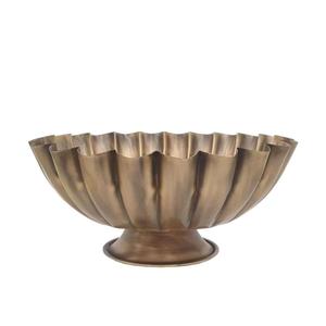 Cuencos de lujo Decoración DE BODA Pedestal Frutas Dulces Plato para servir Cuenco dorado decorativo Estilo americano Cuencos lujosos para la venta - Product Image 6