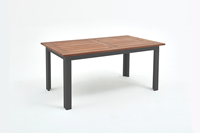 Salerno Assento Ensemble de mobilier d'extérieur moderne et durable, démontable, avec structure en aluminium, résistant aux UV et au tissu oléfinique hydrofuge