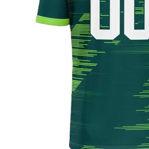 Camiseta de fútbol antiarrugas para hombre, logotipo personalizado/color, camiseta de fútbol ligera transpirable totalmente personalizada con precio barato - Product Image 4