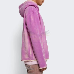 Venta caliente Nueva llegada Pullover Sun fade Sudaderas con capucha para hombres Estilo único Transpirable Sun fade Sudaderas con capucha en el mejor material - Product Image 5