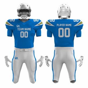 2025 nouveaux hommes équipe uniforme maillot de Football américain cousu Logos chemises brodées jeunes enfants vêtements de sport uniformes de Football - Product Image 1