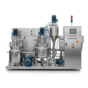 เครื่องผสมอิมัลซิไฟเออร์สูญญากาศแรงเฉือนสูงความจุ500L AC มอเตอร์โลชั่นครีมอาหารครีมเจลครีมสแตนเลสที่มีประสิทธิภาพ - Product Image 2