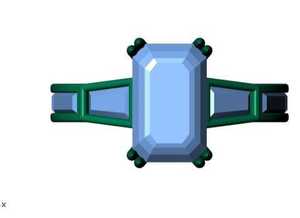 Anillo Solitario de Plata con Diamante Lateral y Corte Esmeralda de 3 Quilates, CVD con Certificado IGI, Claridad VVS, VS, EF - Product Image 2